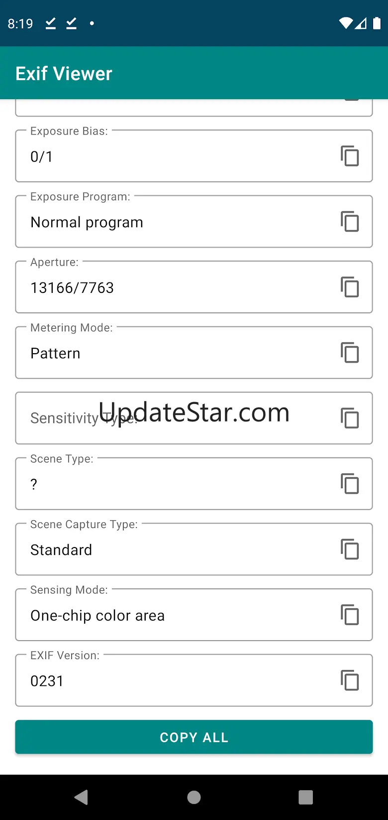 EXIF Viewer - Easy Copy 1.2.2