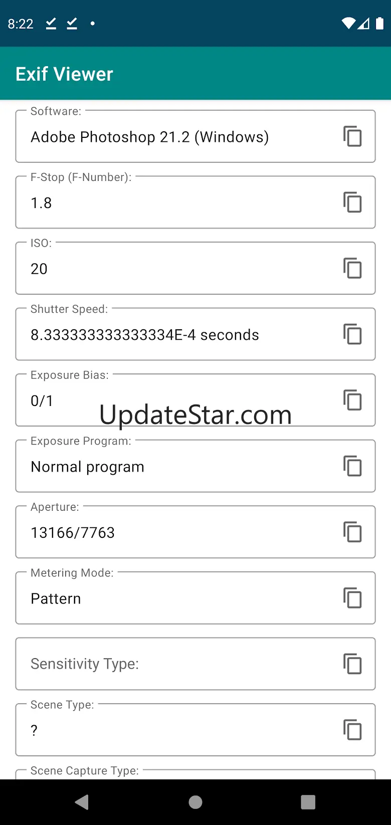 EXIF Viewer - Easy Copy 1.2.2