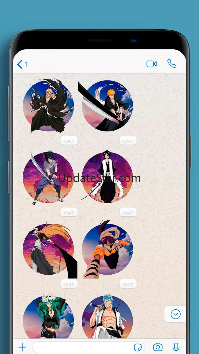 Anime Stickers to chat 📱 WASt 1.0.2