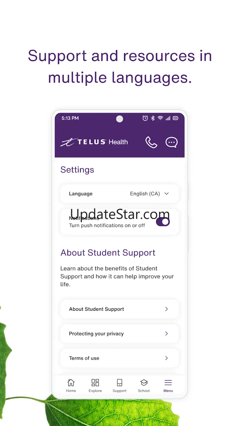 TELUS Health Student Support 10.6.14