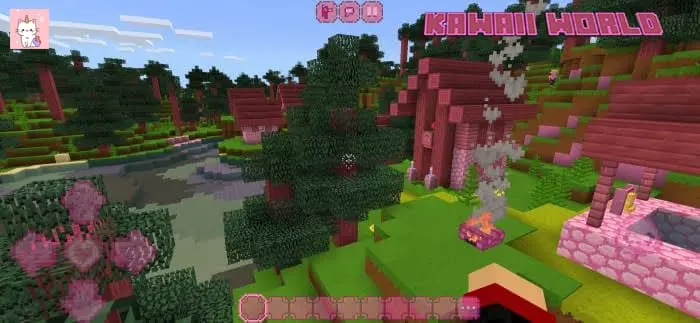 Crafting KawaiiCraft World 1.1