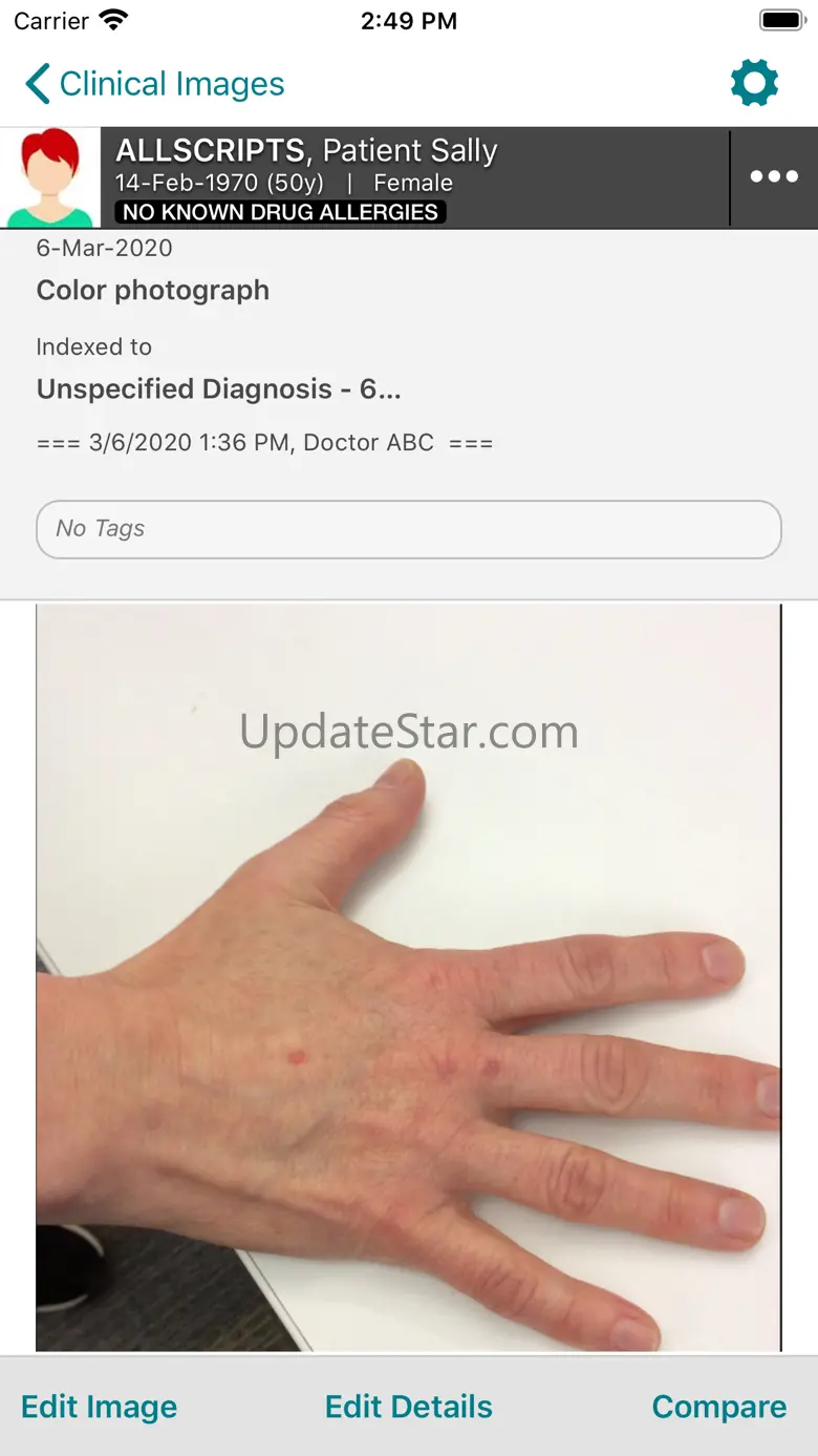 Veradigm EHR Clinical Images 22.2.1