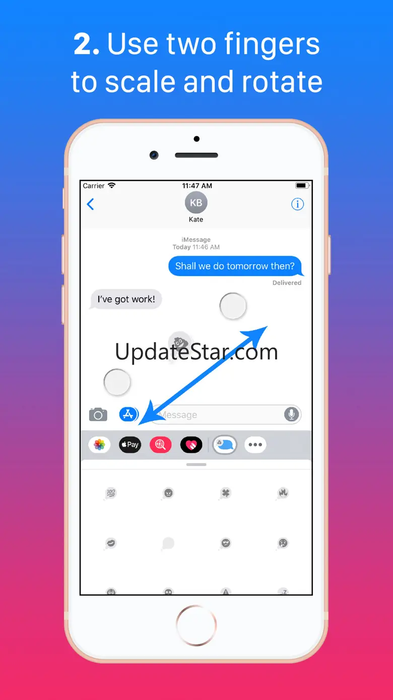 Tapback React 1.2