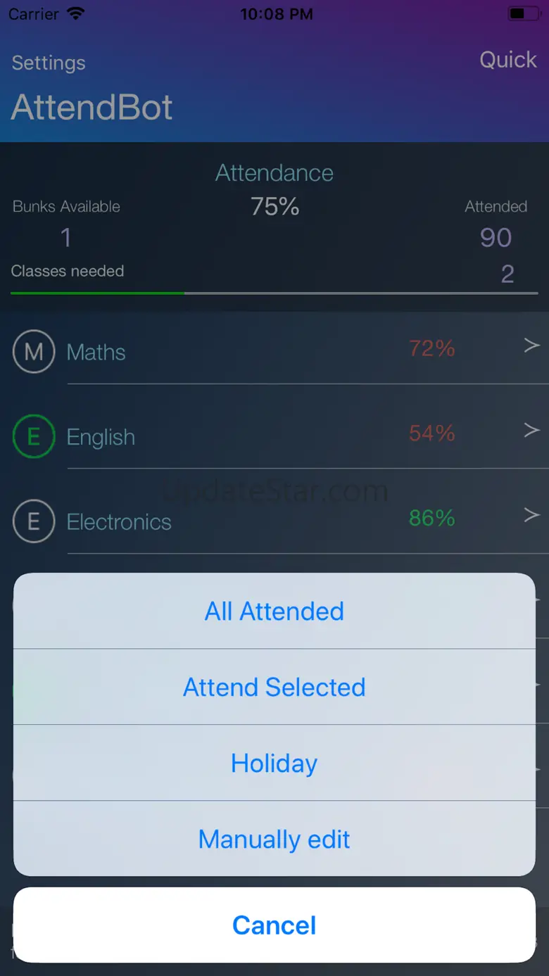 AttendBot 1.0.3