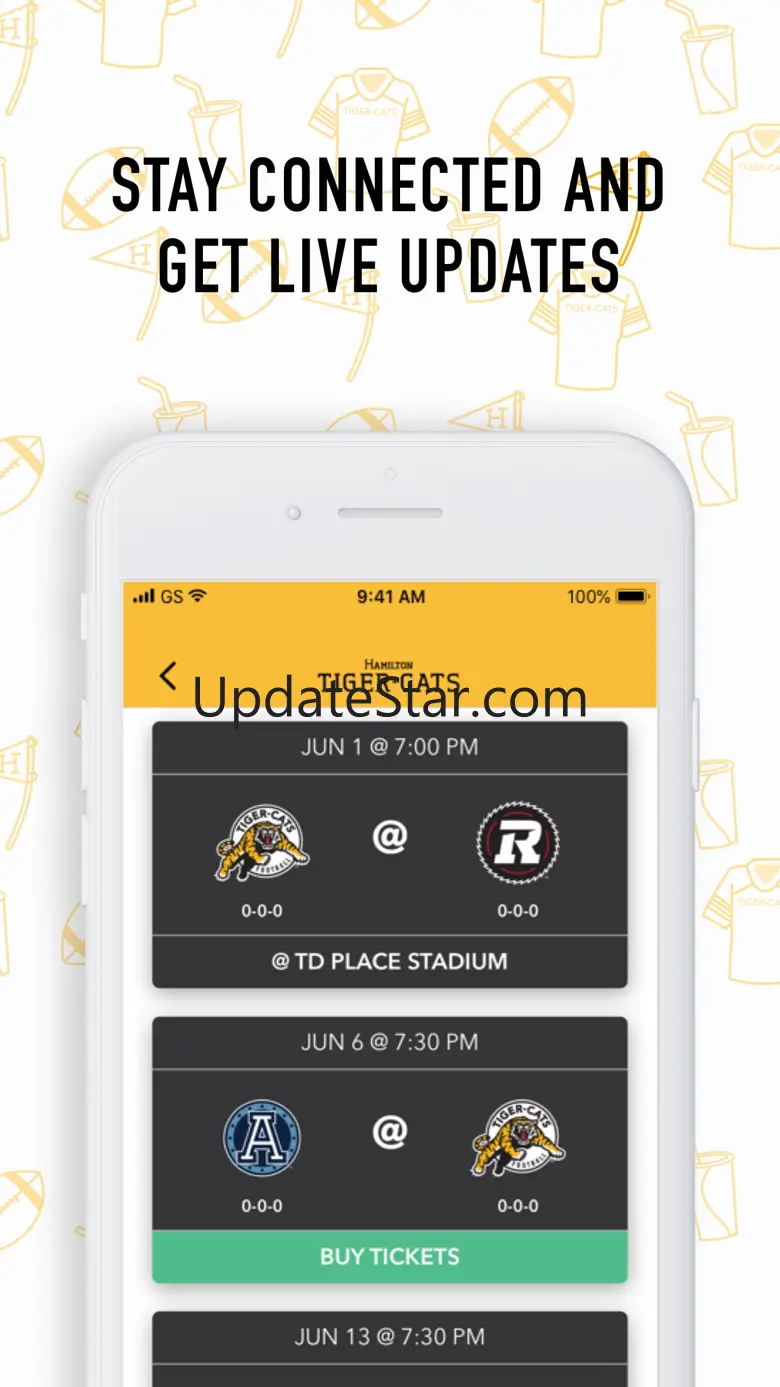 Hamilton Tiger-Cats All Access 2.1.0