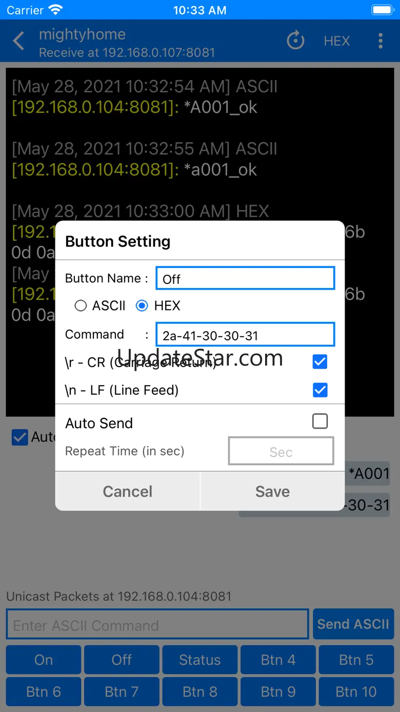 UDP Terminal 1.5