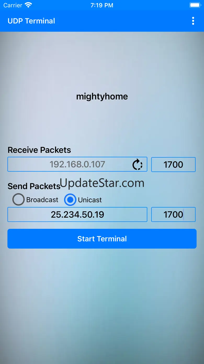 UDP Terminal 1.5