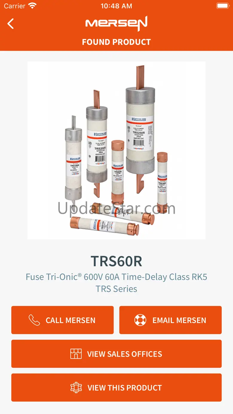 Mersen Product Recognition App 1.6