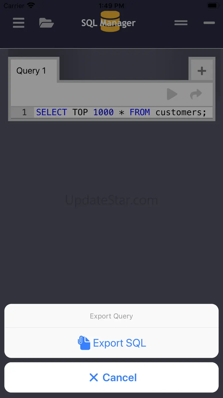 SQL Manager 1.5
