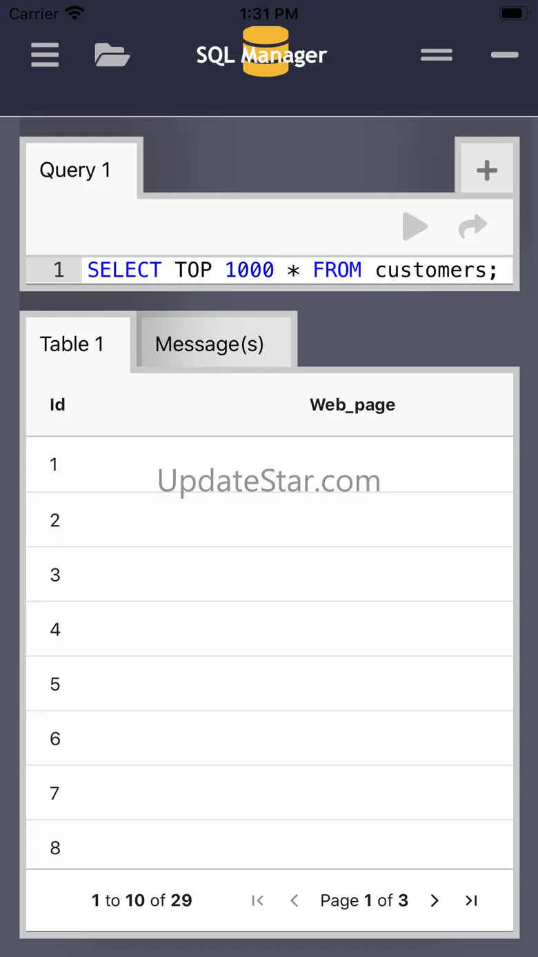 SQL Manager 1.5