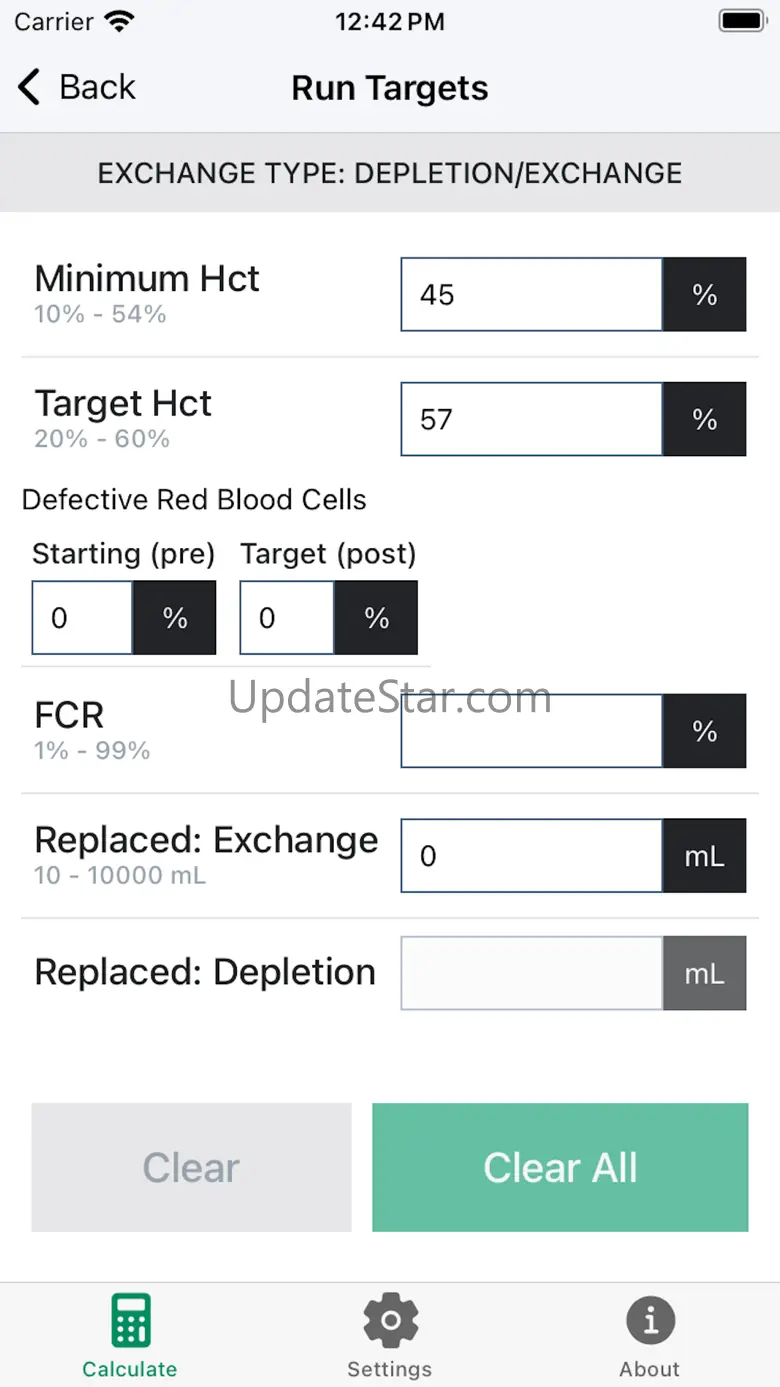 RBCX Calculation Tool ver. 2 2.2.6