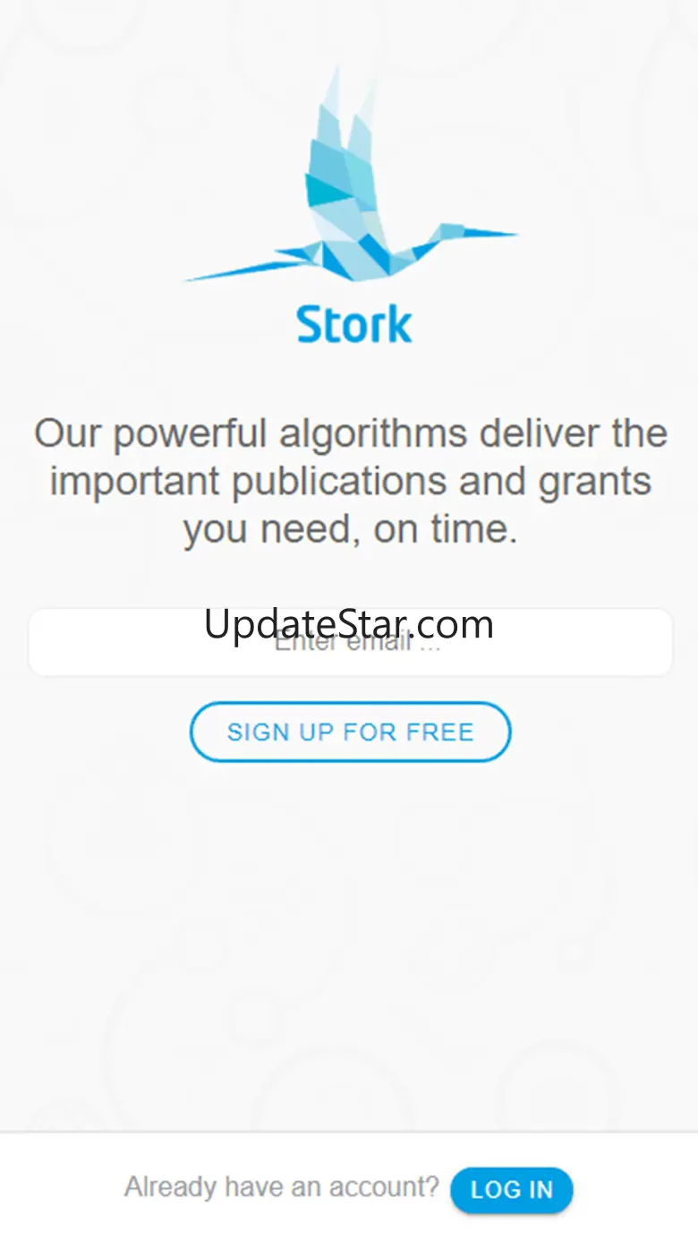 Stork for Researchers 0.03