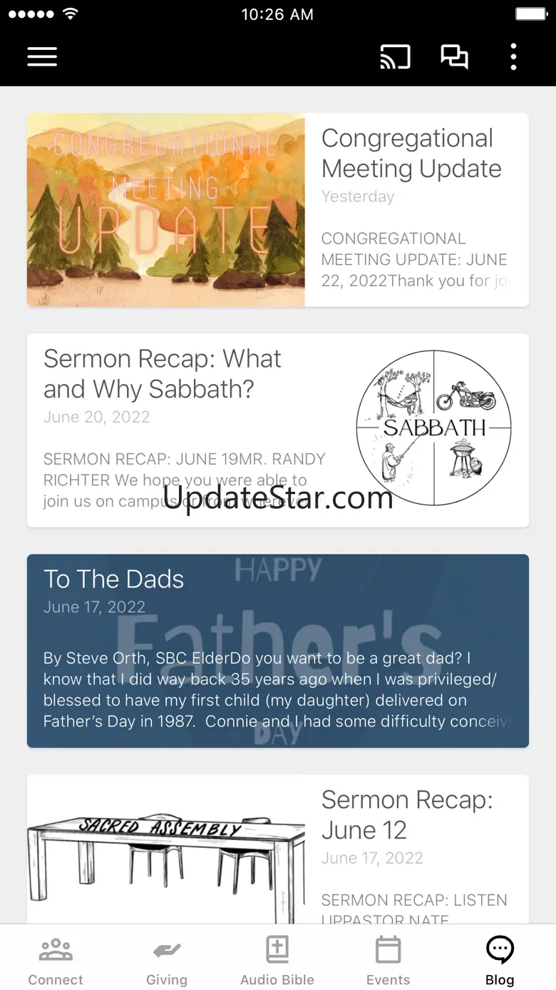 Sierra Bible Church, Sonora 15.1.5