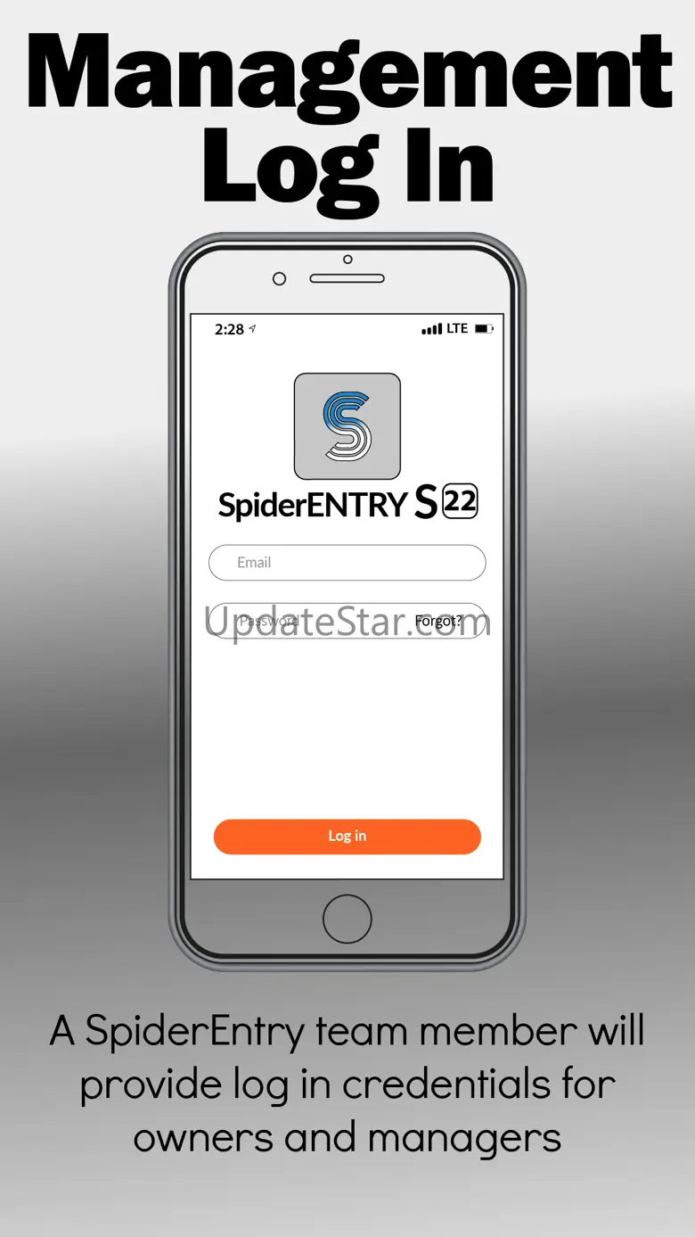 SpiderENTRY Management App 2023.1