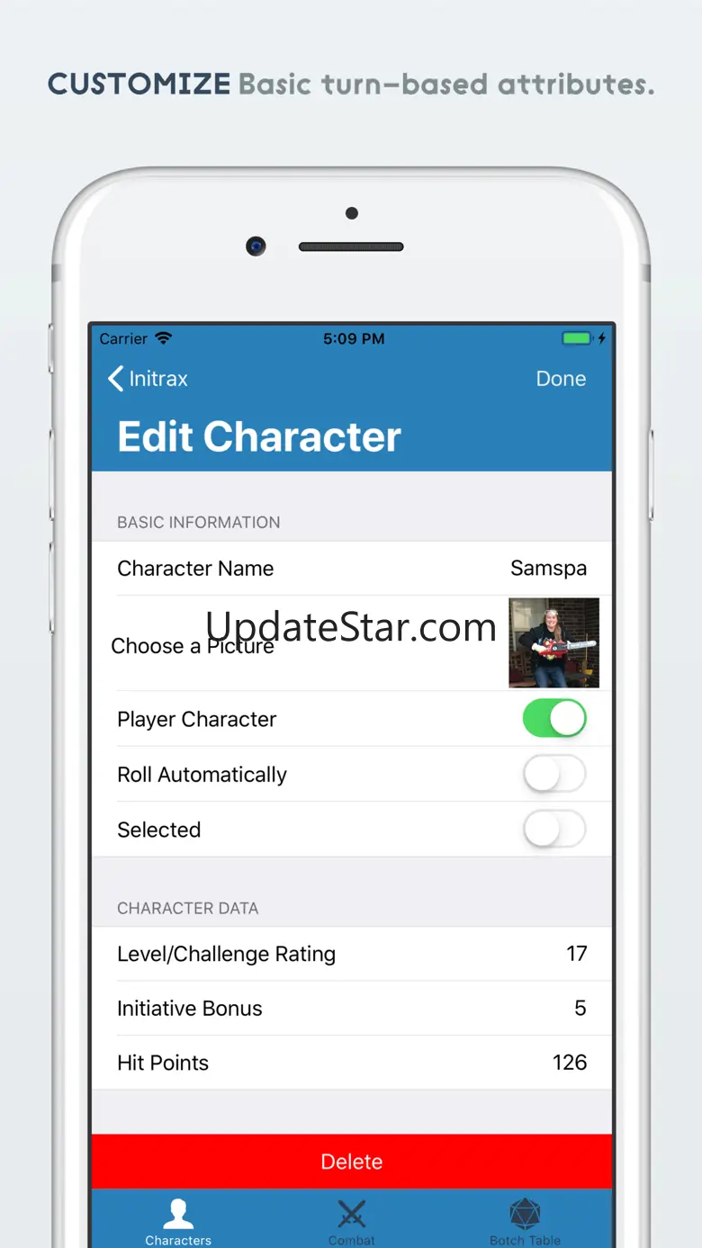 Initrax d20 Initiative Tracker 1.0.2
