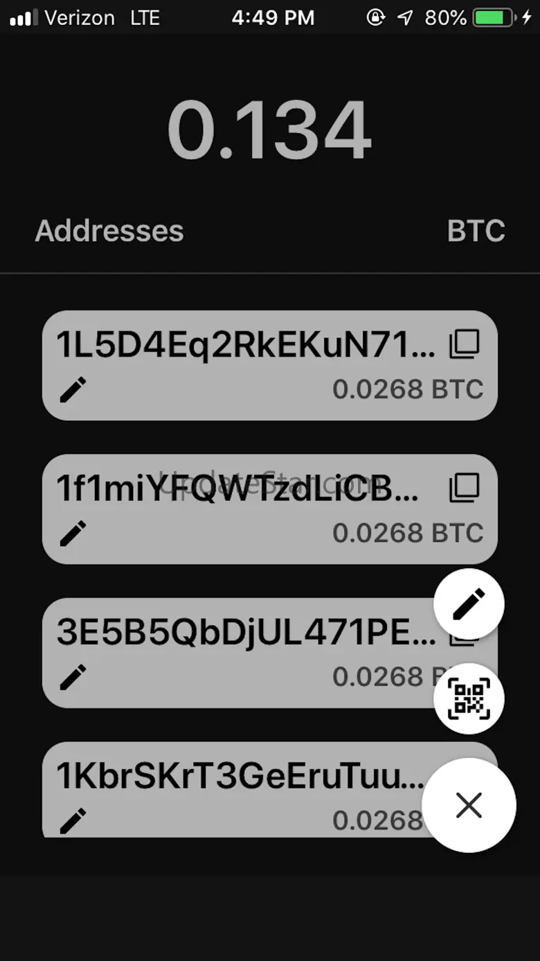Bitcoin Address Tracker 1.5
