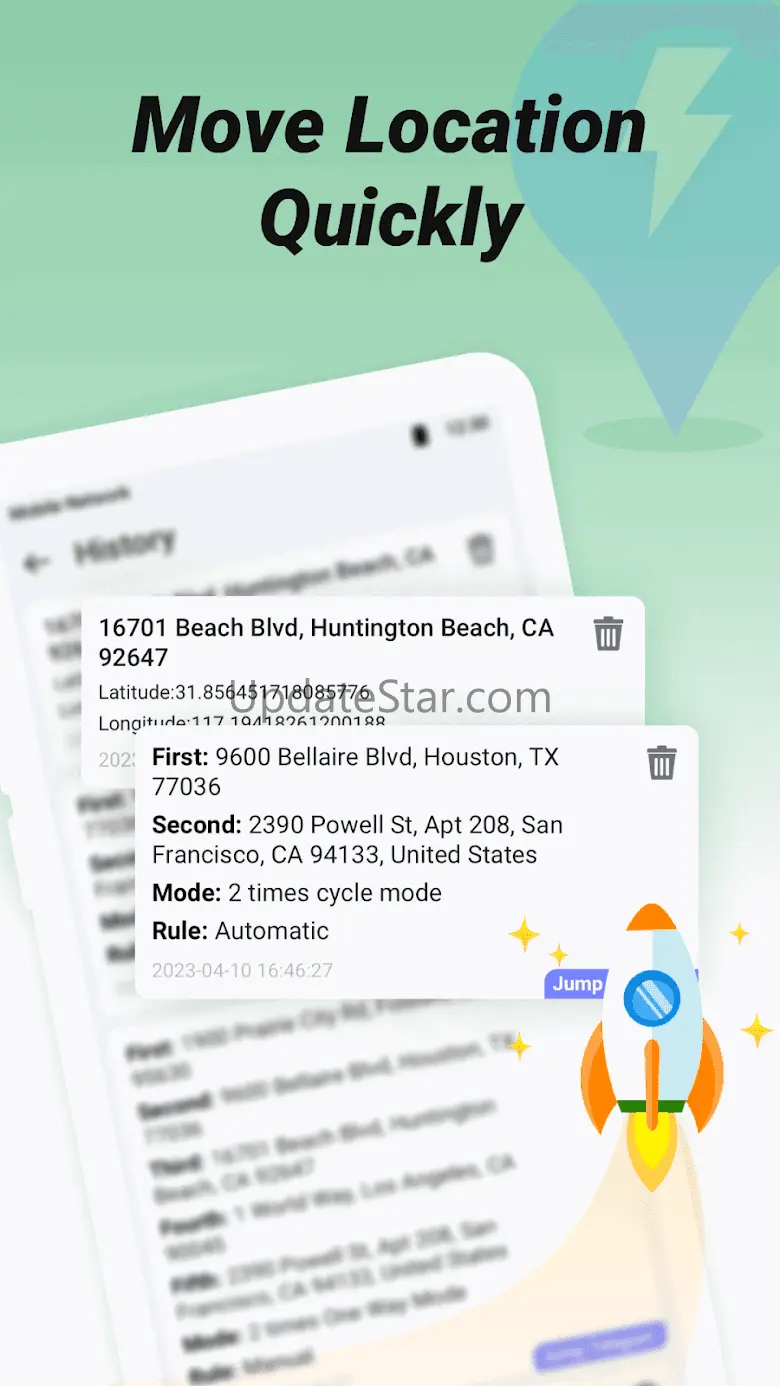 FlashGo: Fake GPS Location 3.1.1