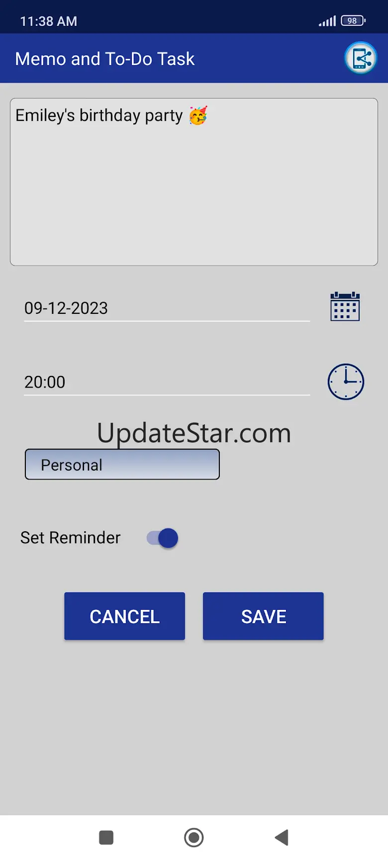 Memo Notes & To Do Tasks Diary 3.1