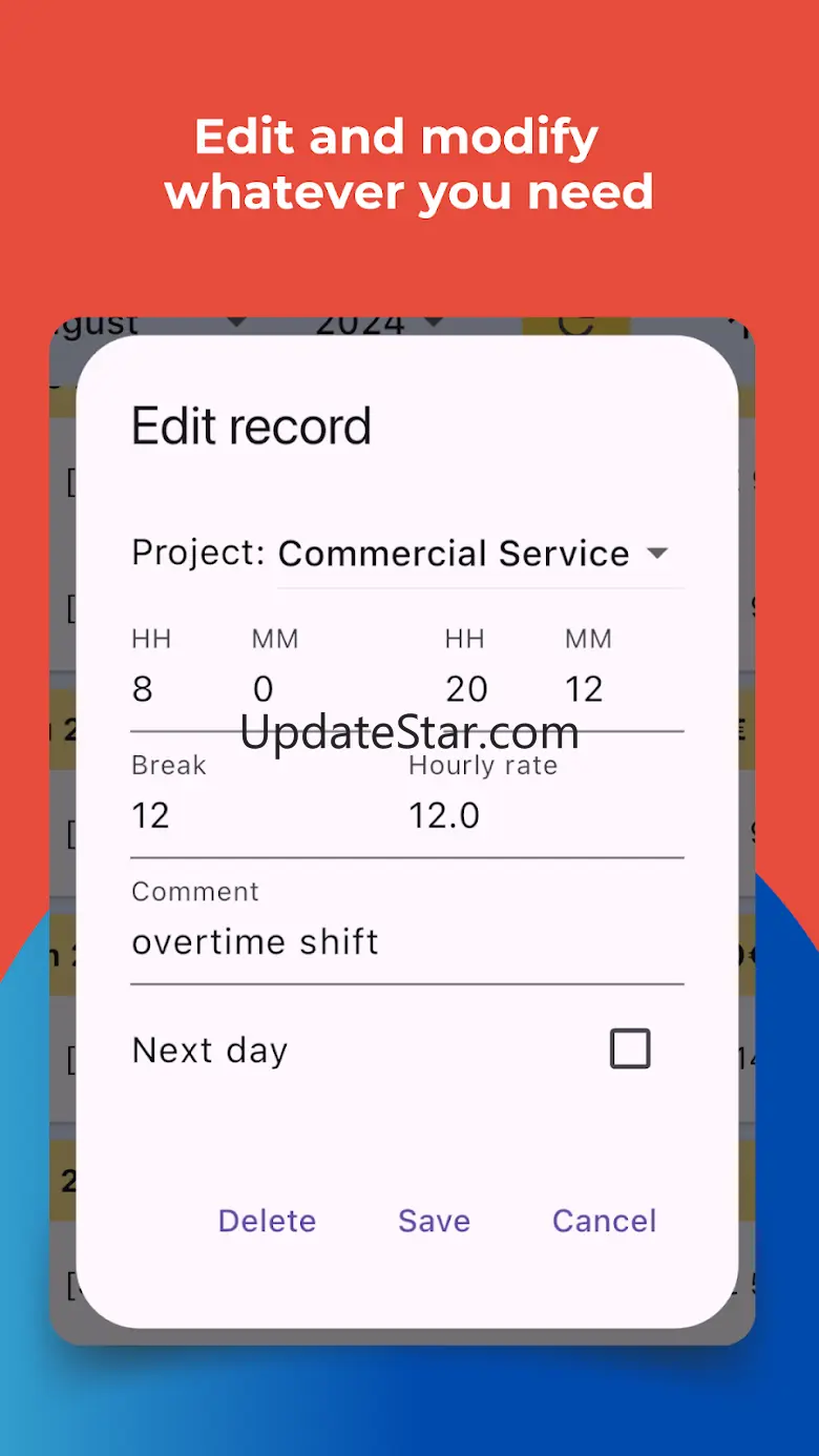 Work Time and Hours Tracker 12.0.26