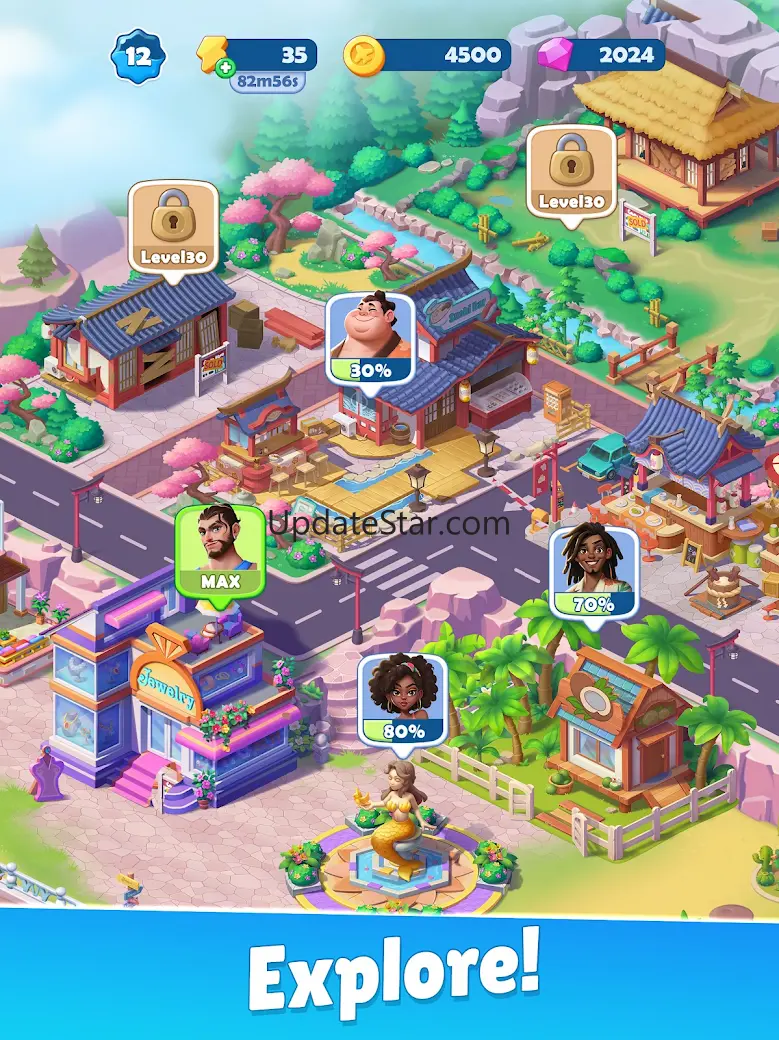 Food and Travel: Merge Game 16.0