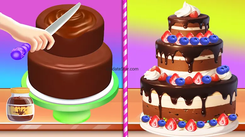 Cake Maker Girls Cake Games