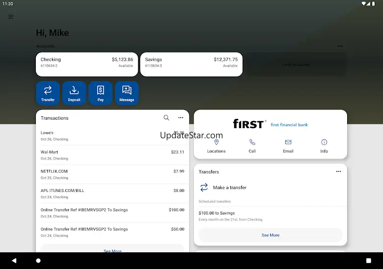 Your First Financial 3.11.3