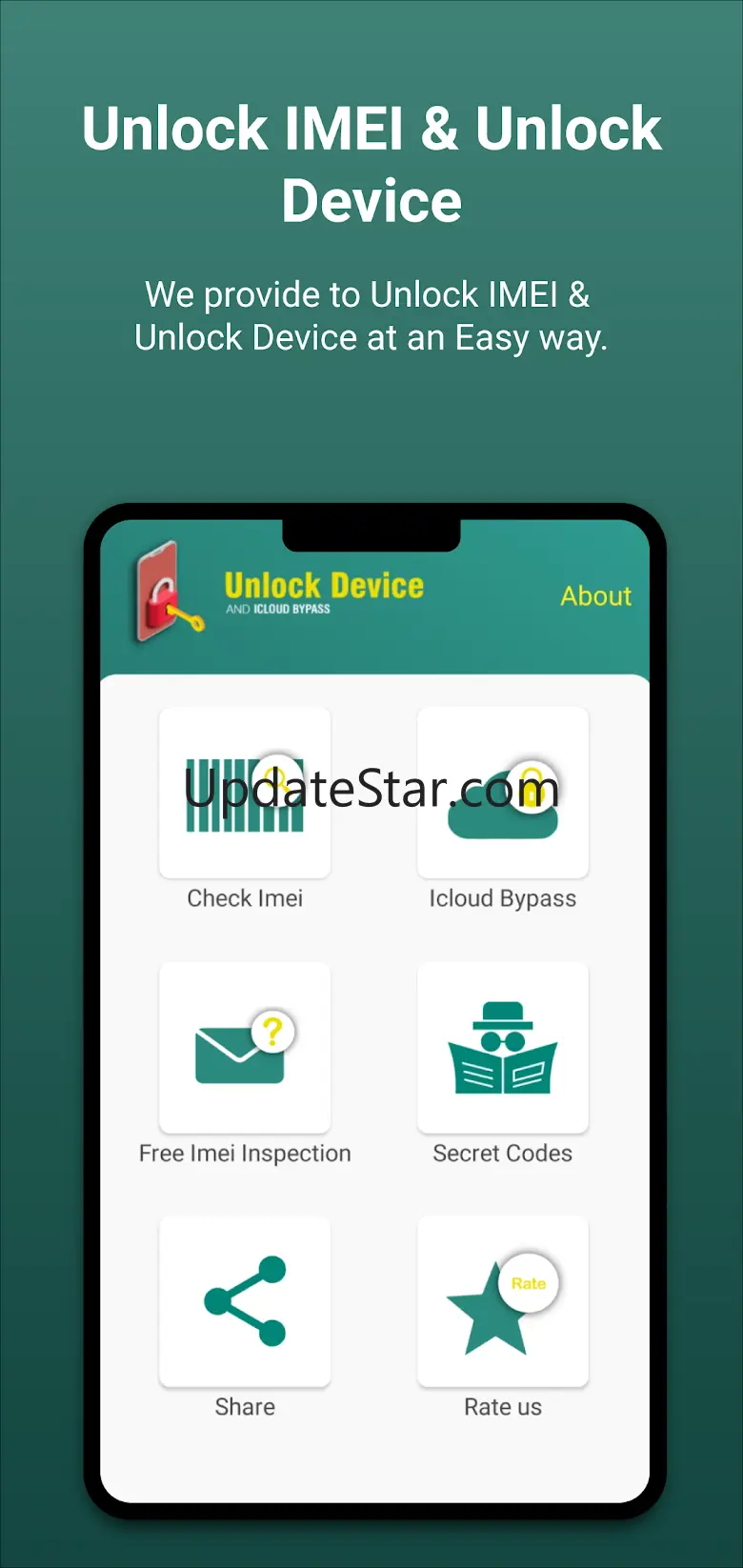 Unlock IMEI-Unlock Device 3.0.2