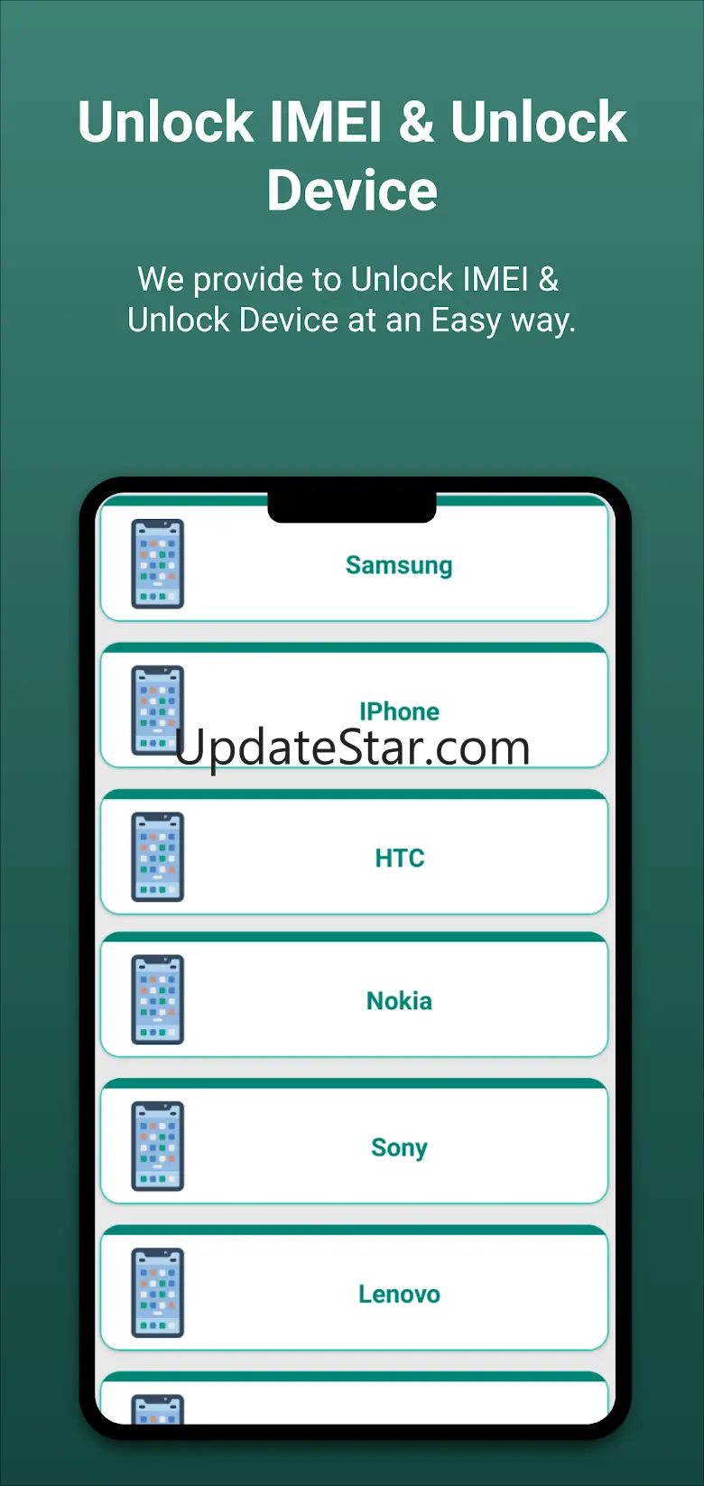 Unlock IMEI-Unlock Device 3.0.2