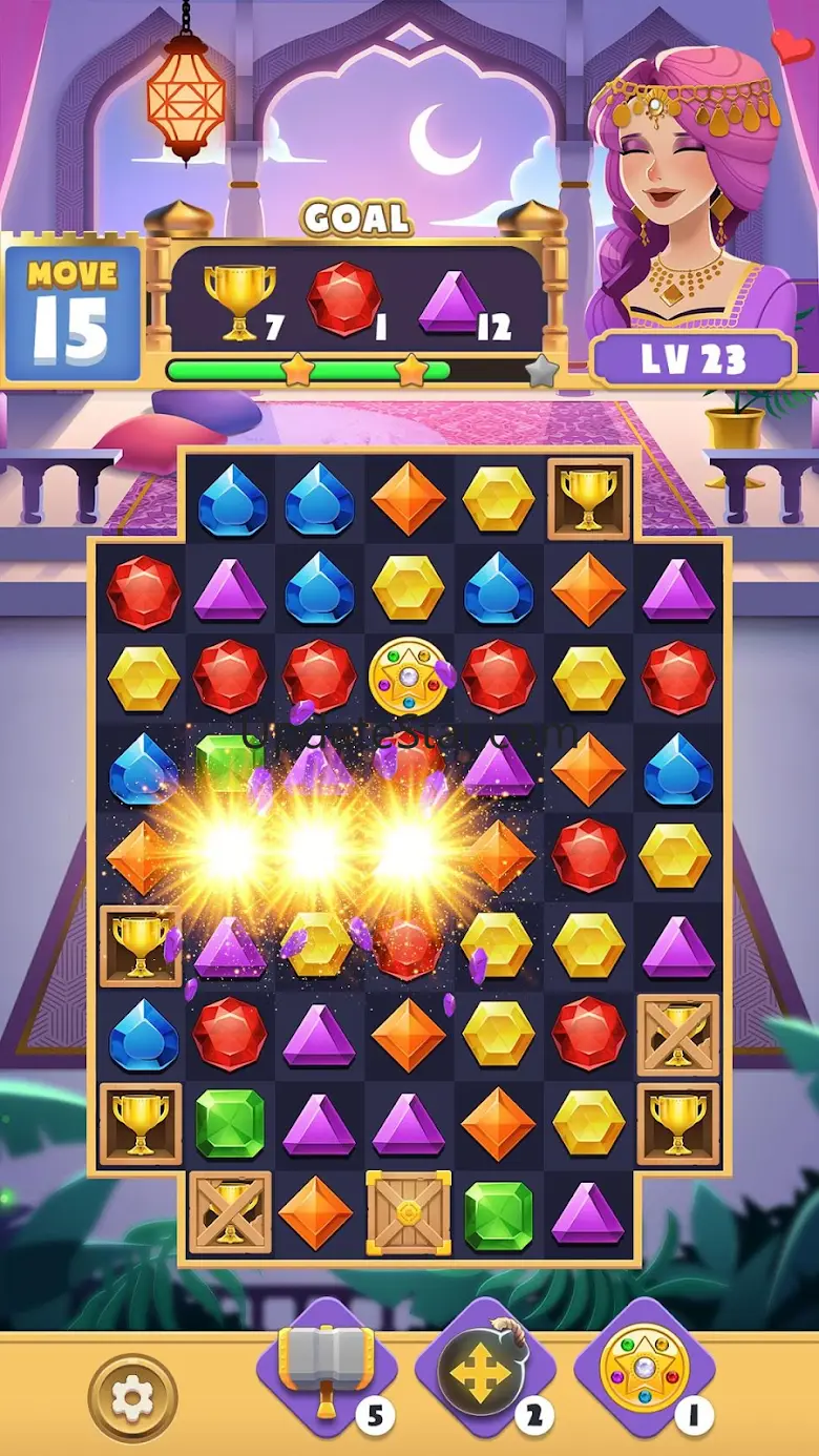 Jewels Magic: Queen Match 3 1.63
