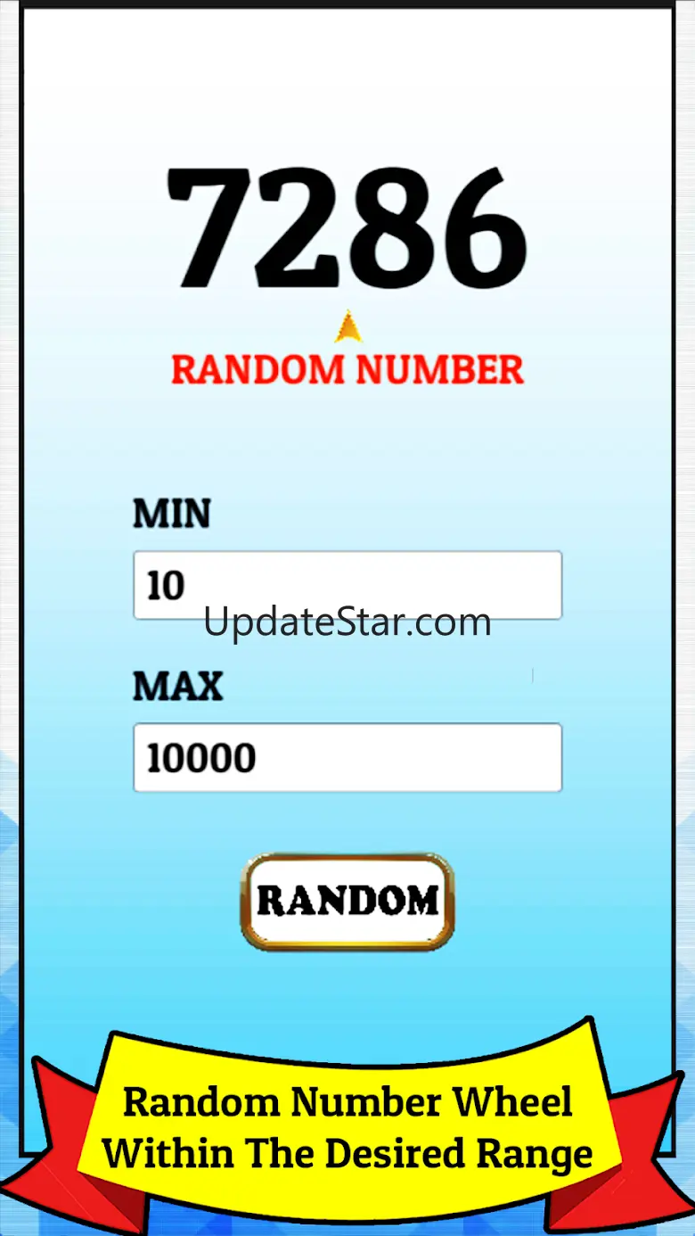 Random Number Generator Wheel 8.3