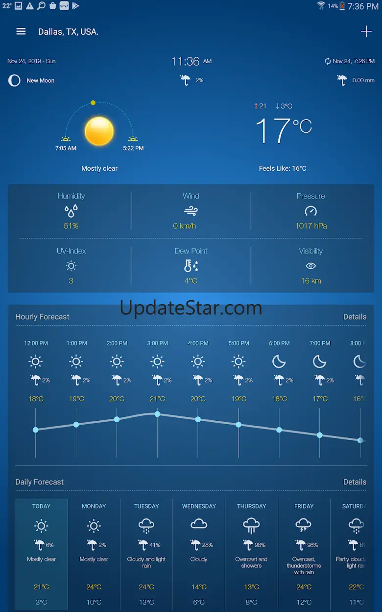 Weather Advanced for Android 1.2.2.7
