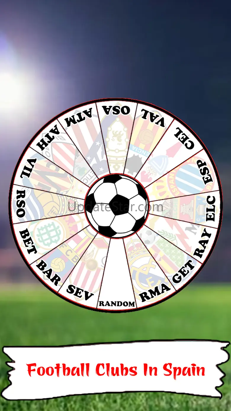 Random Football Team Spin 4.9