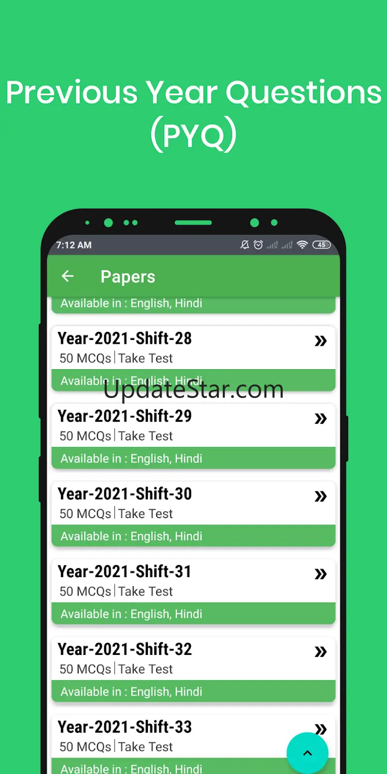 NET SET JRF Mock tests 2.0