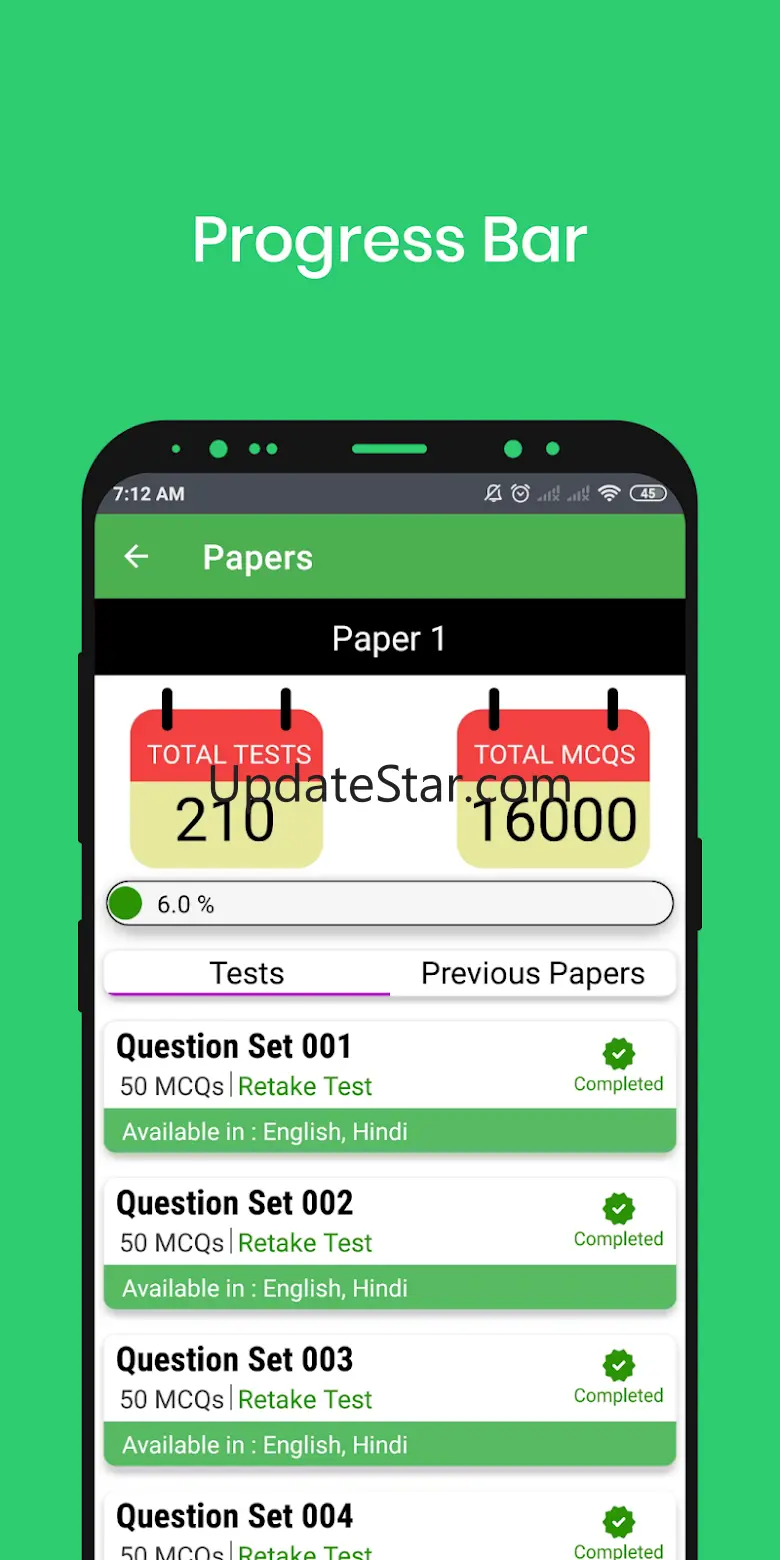NET SET JRF Mock tests 2.0
