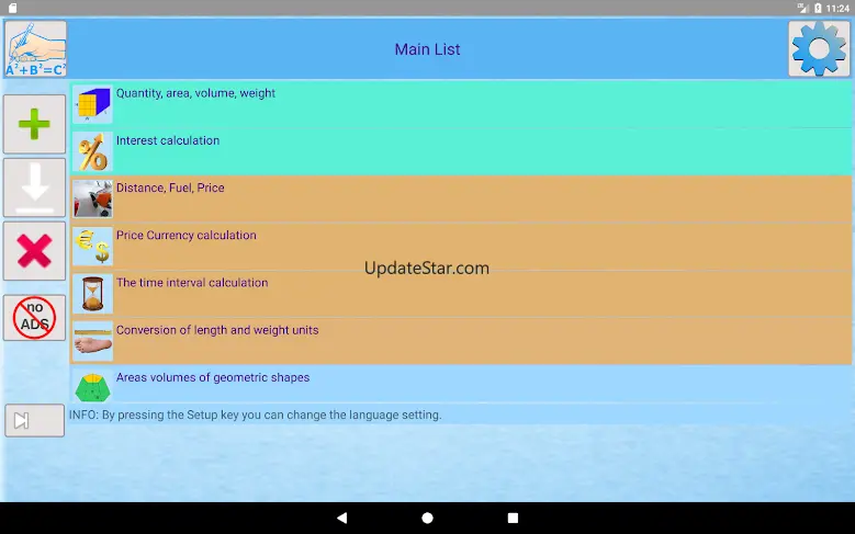 Formulas Calc Unit Converter  