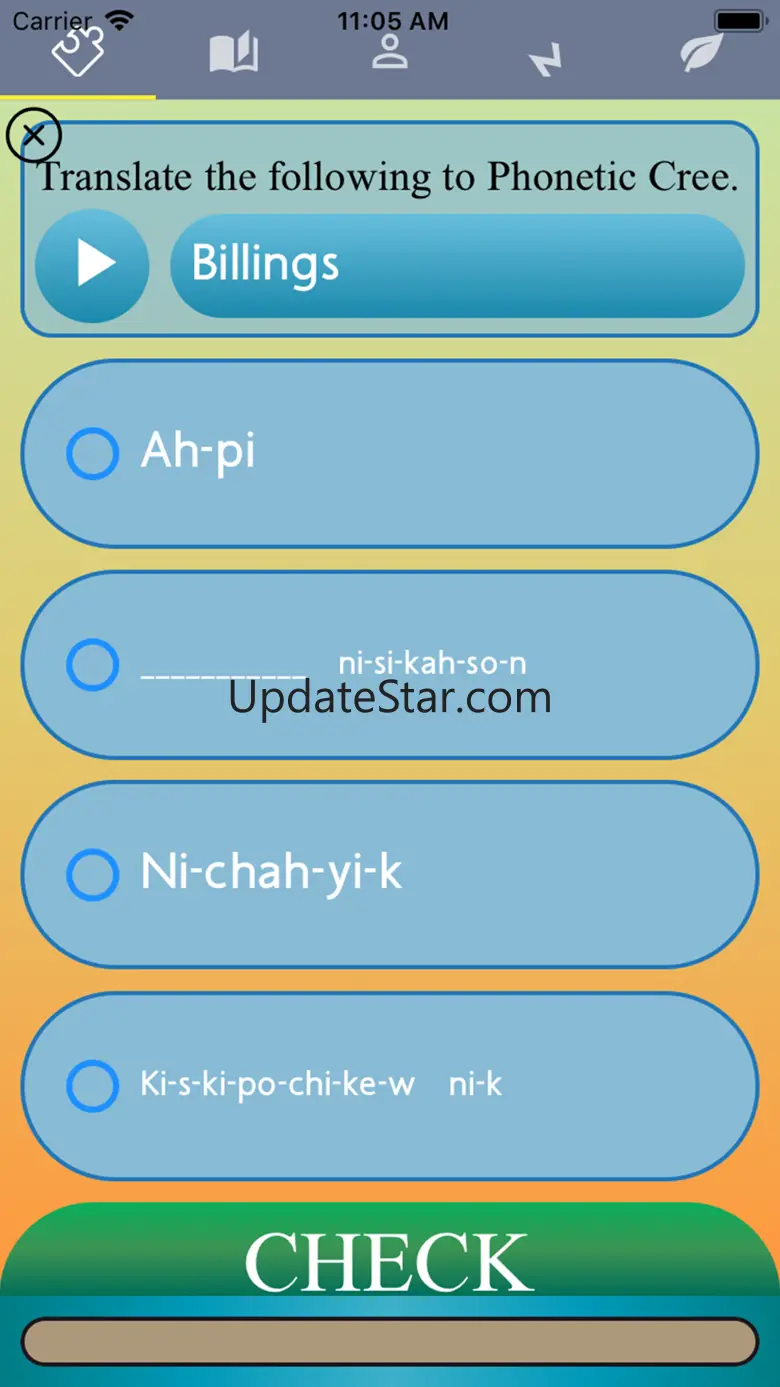 Cree Language 3.8.01