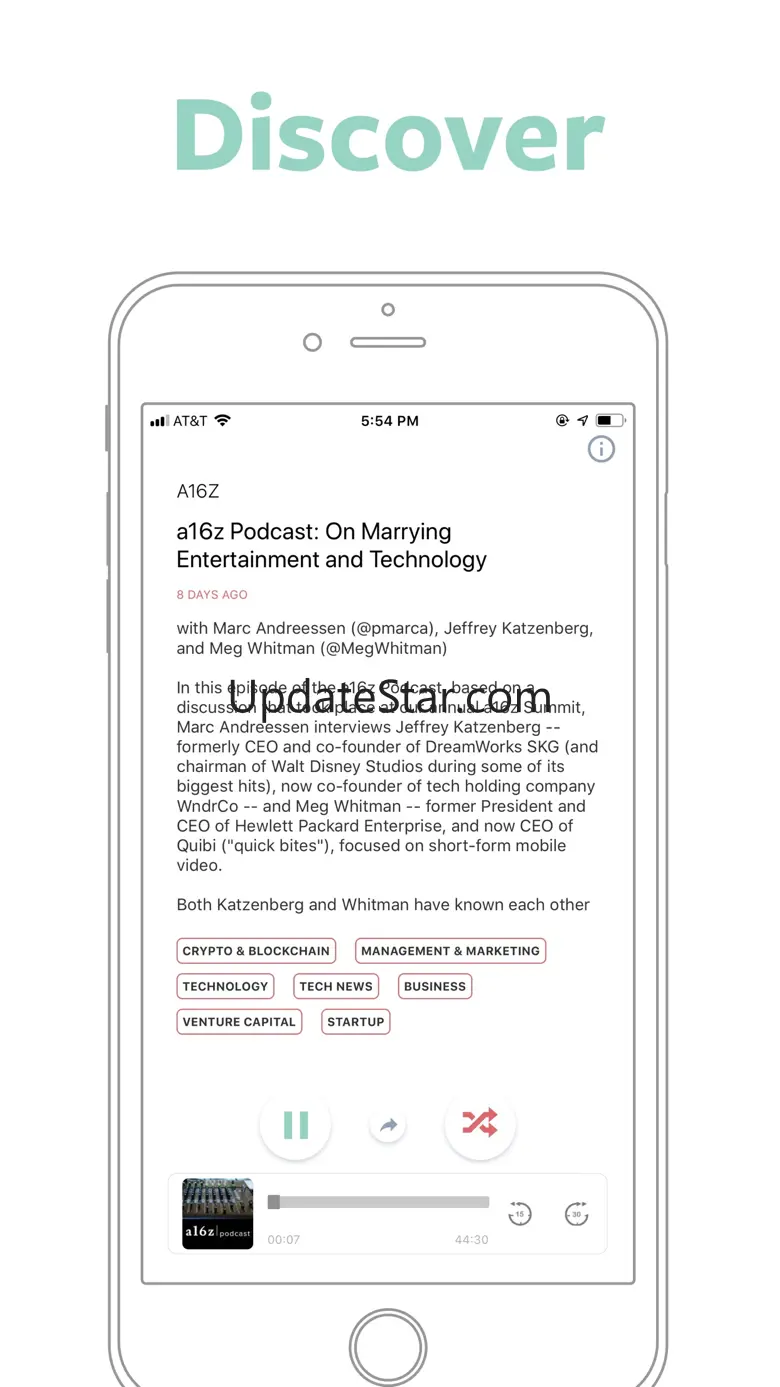 Just Listen: Podcast App 1.2