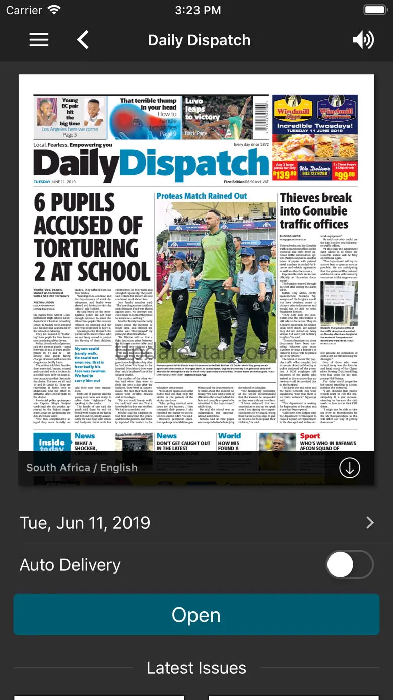 Daily Dispatch E-Edition 6.7
