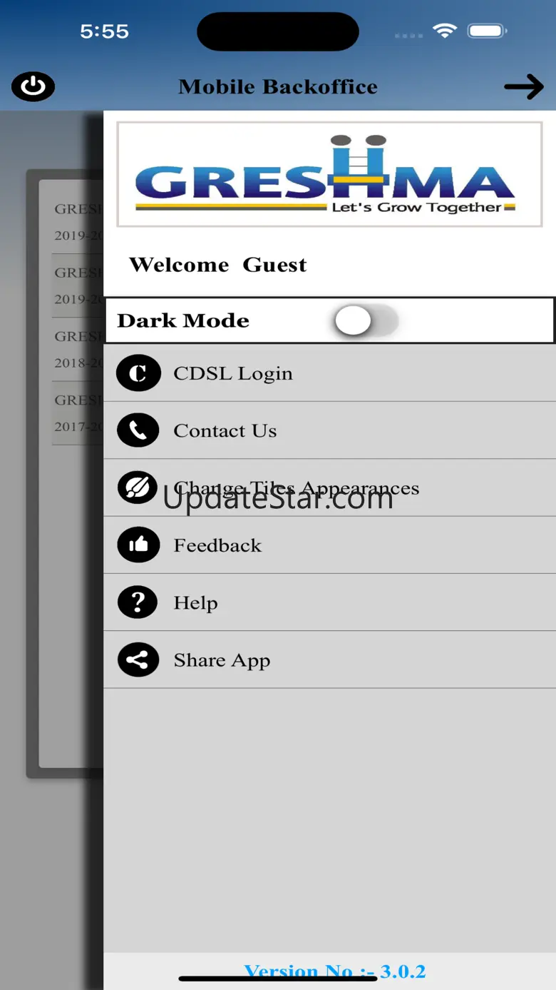 Greshma Backoffice 4.0.2