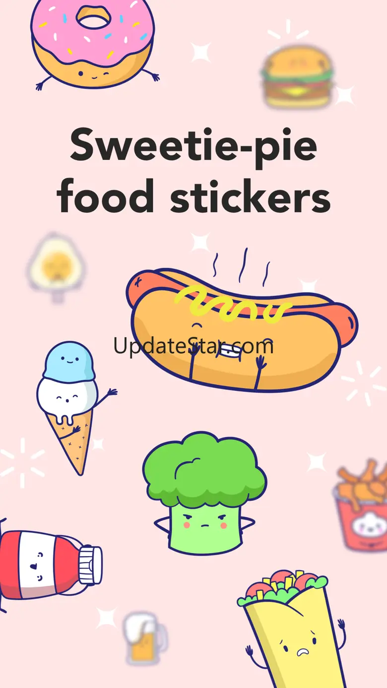 Sweetie-pie Food Stickers 1.0.1