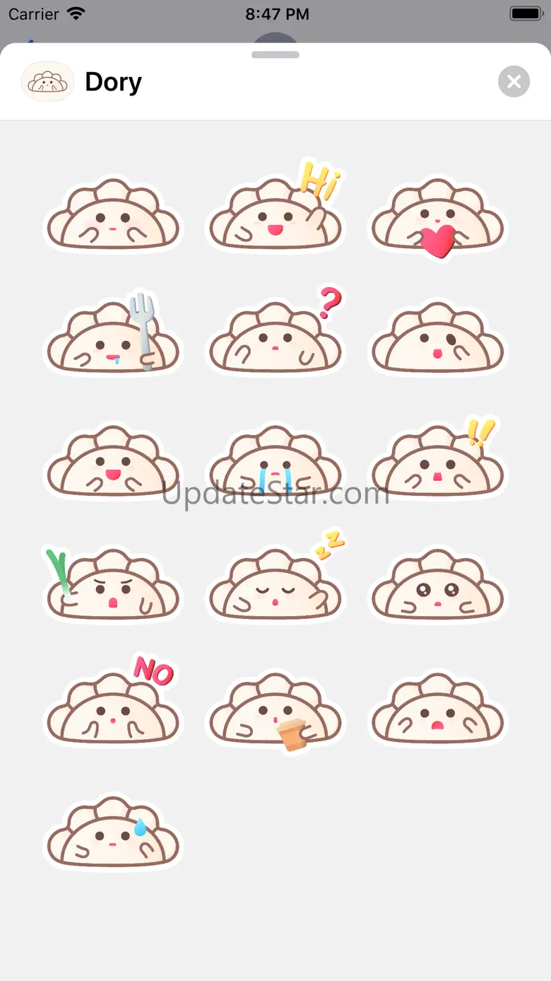 Dory - Dumpling Stickers 1.2