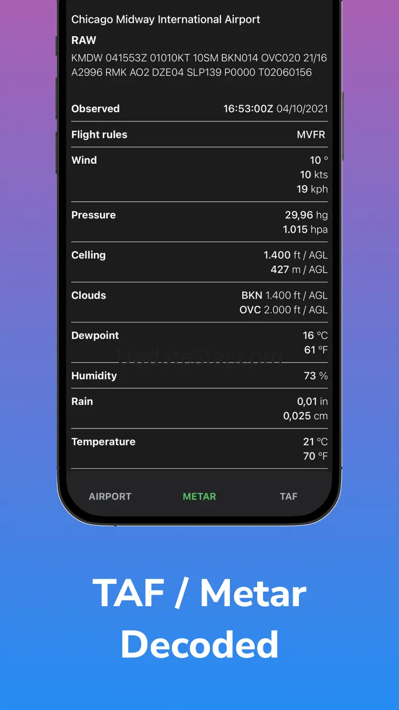 Aviation Weather APP 3.13.94