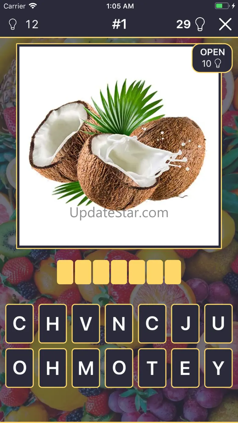 Quiz: Fruits and Vegetables 1.6.0