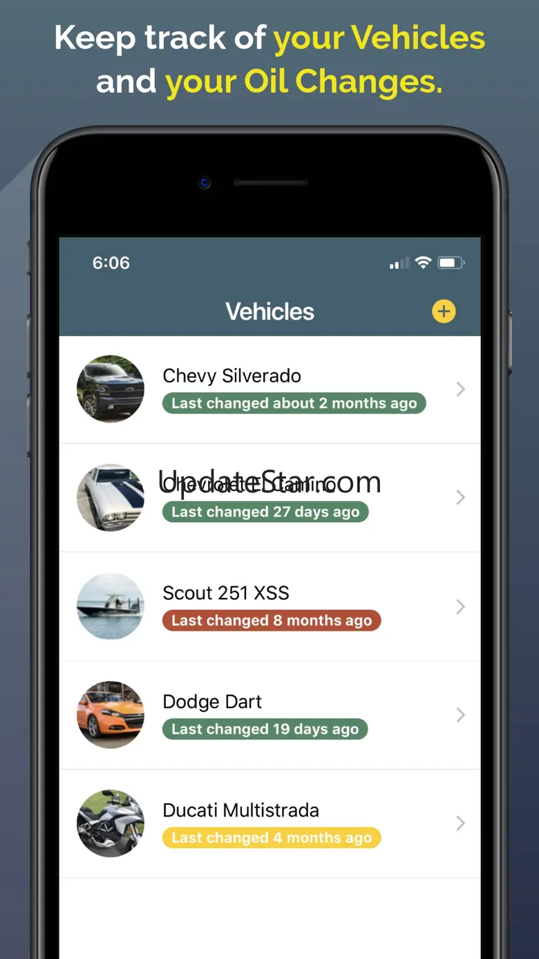 Oil Change App 1.0