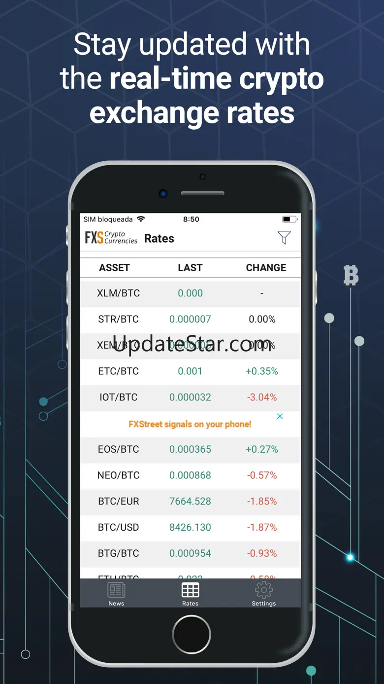 Crypto News, Rates & Charts 3.0.55