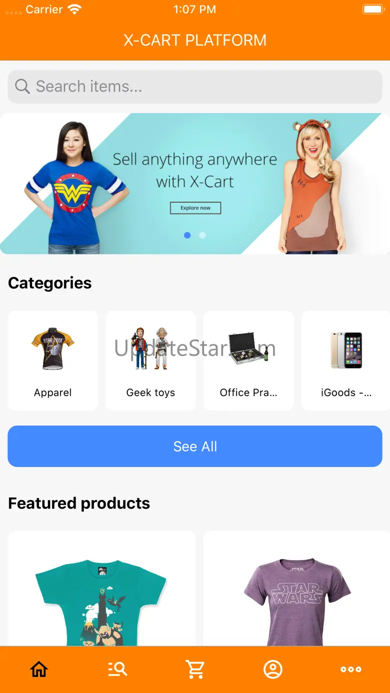 X-Cart Mobile App 1.1.1