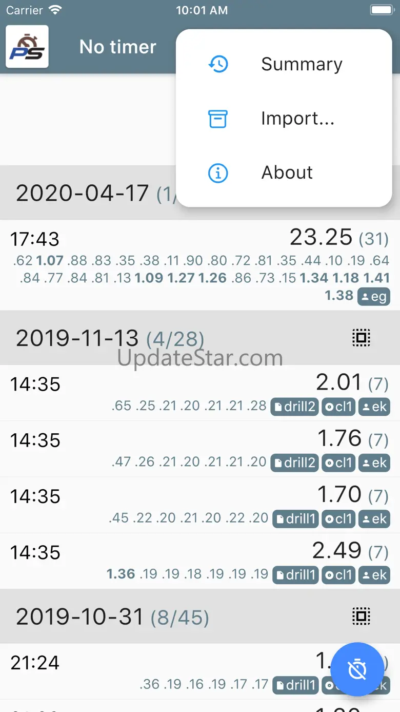 PractiScore Log 1.6.4