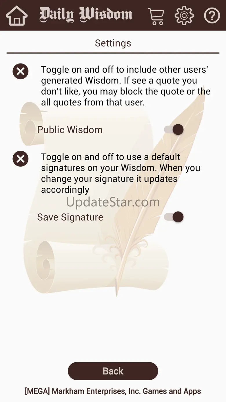 The Daily Wisdom 2.0.10