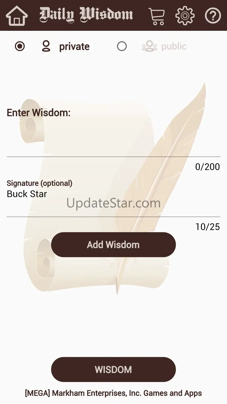 The Daily Wisdom 2.0.10