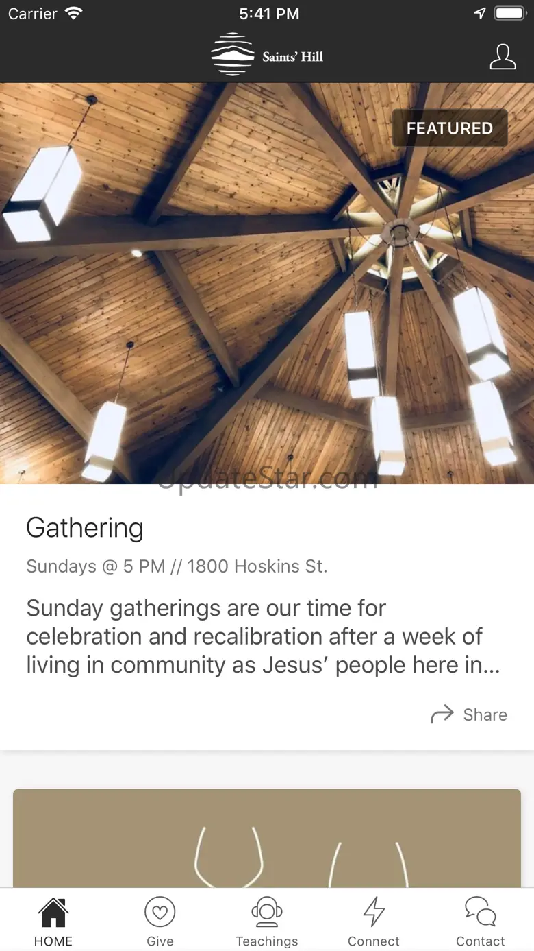 Saints' Hill Church 15.1.5